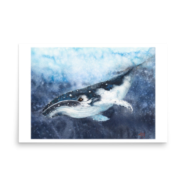 Whaleing *Fine Art Print!