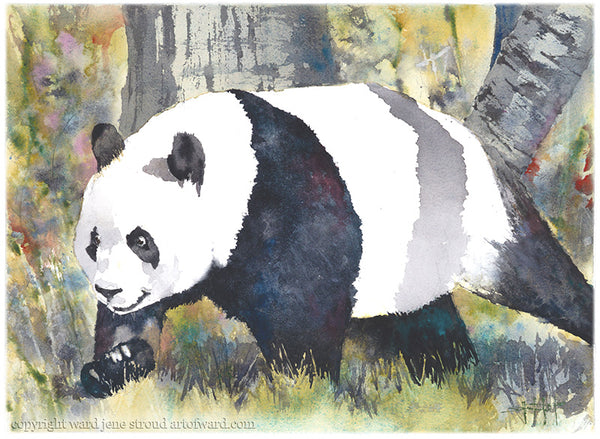 Best Foot Forward *Two Toned Black and White Panda Mug!