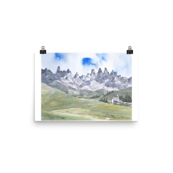 Cliff's Little House on the Hill *Fine Art Prints!