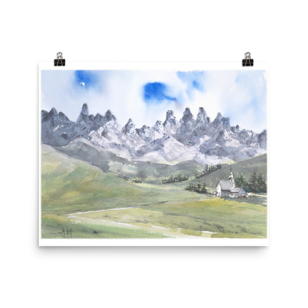 Cliff's Little House on the Hill *Fine Art Prints!