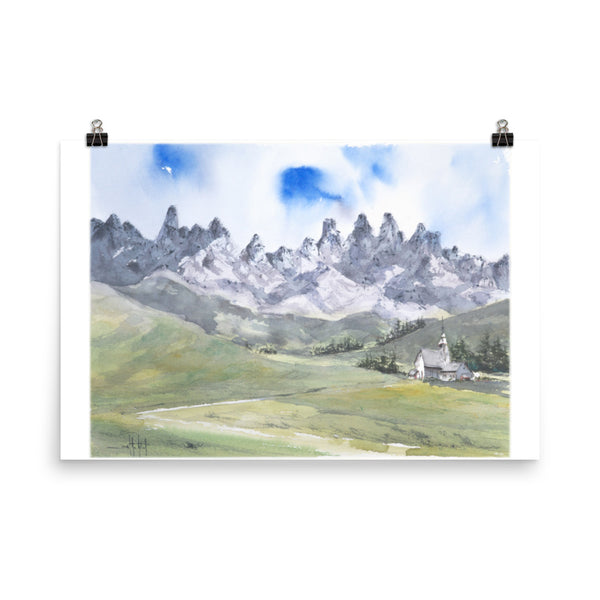 Cliff's Little House on the Hill *Fine Art Prints!