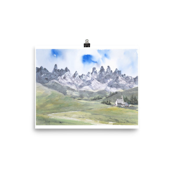 Cliff's Little House on the Hill *Fine Art Prints!