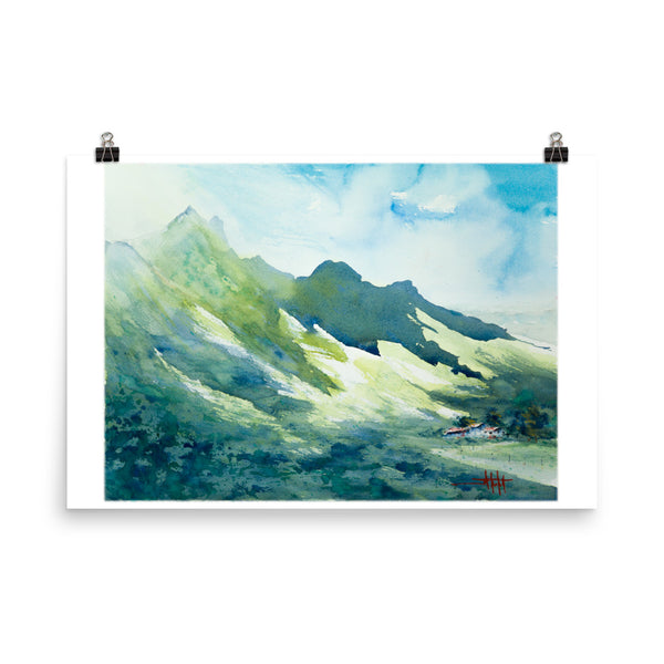 Emerald Mountains *Fine Art Prints