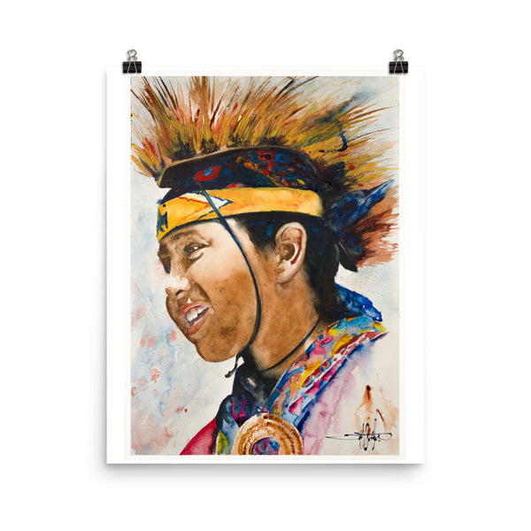 Pow Wow Boy *Fine Art Prints