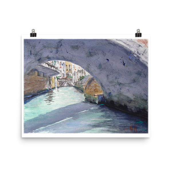 Bev & Harry In Venice *Fine Art Prints