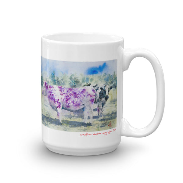 Purple Cow Mug