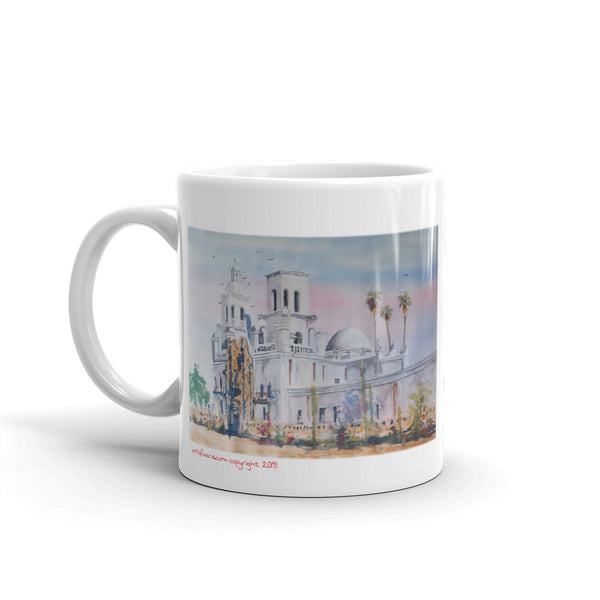 The White Dove of the Desert Mug