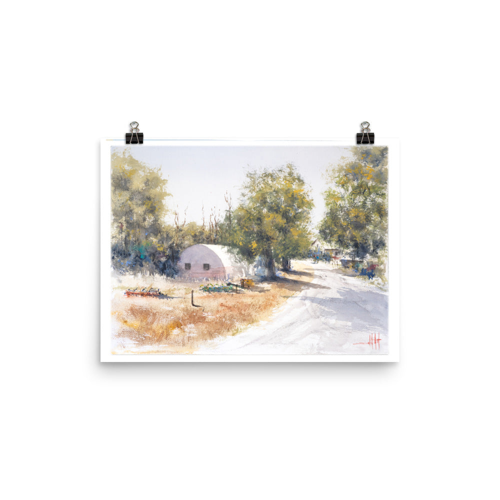 Kalotus Quonset *Fine Art Prints! The Art of Ward Jene Stroud