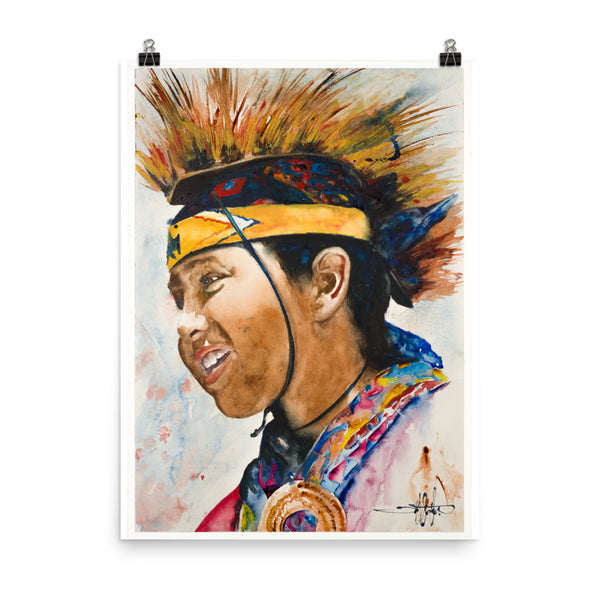 Pow Wow Boy *Fine Art Prints