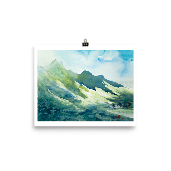 Emerald Mountains *Fine Art Prints