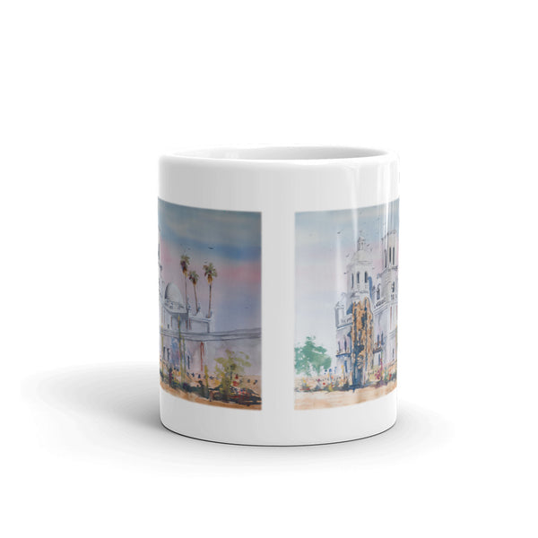 The White Dove of the Desert Mug