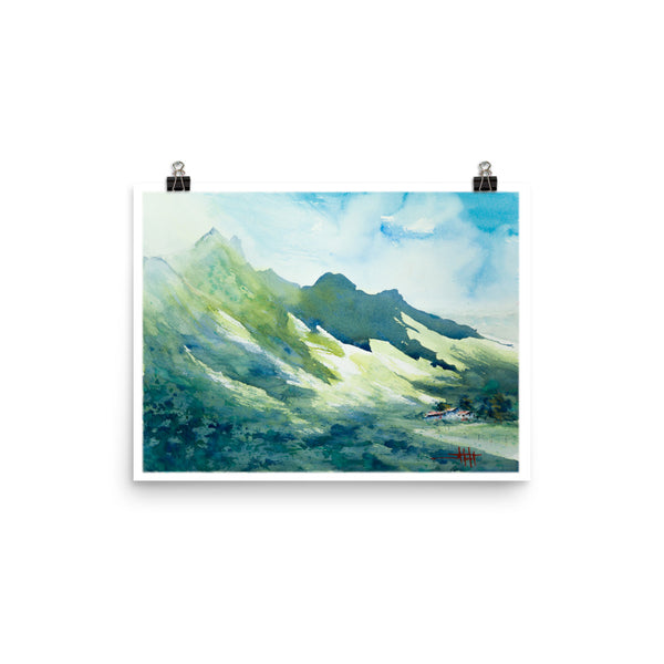 Emerald Mountains *Fine Art Prints