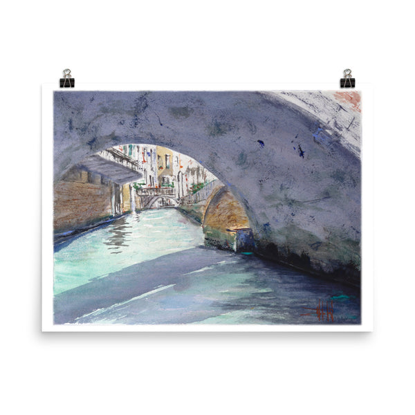 Bev & Harry In Venice *Fine Art Prints