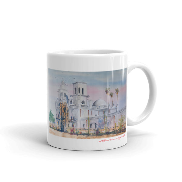 The White Dove of the Desert Mug