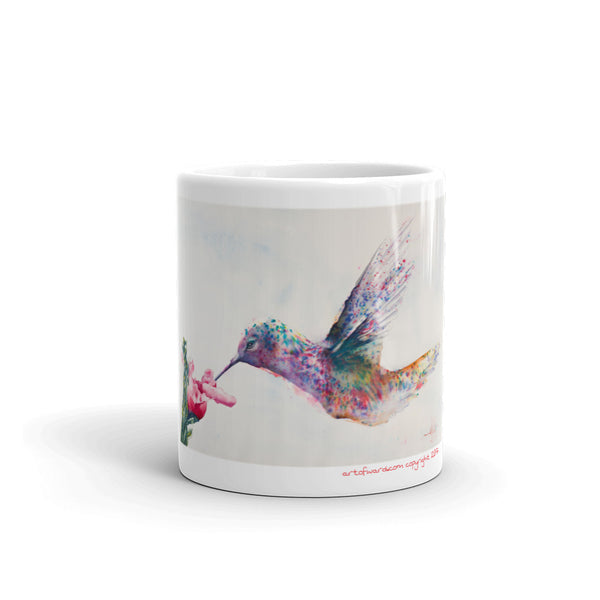 Hummingbird of Hope Mug