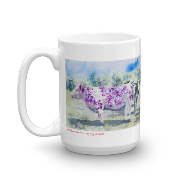 Purple Cow Mug