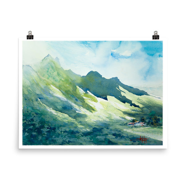 Emerald Mountains *Fine Art Prints