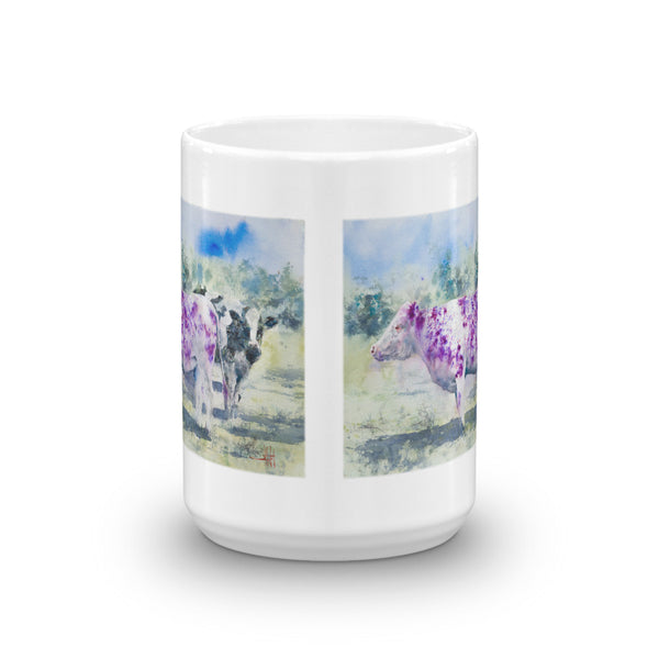 Purple Cow Mug