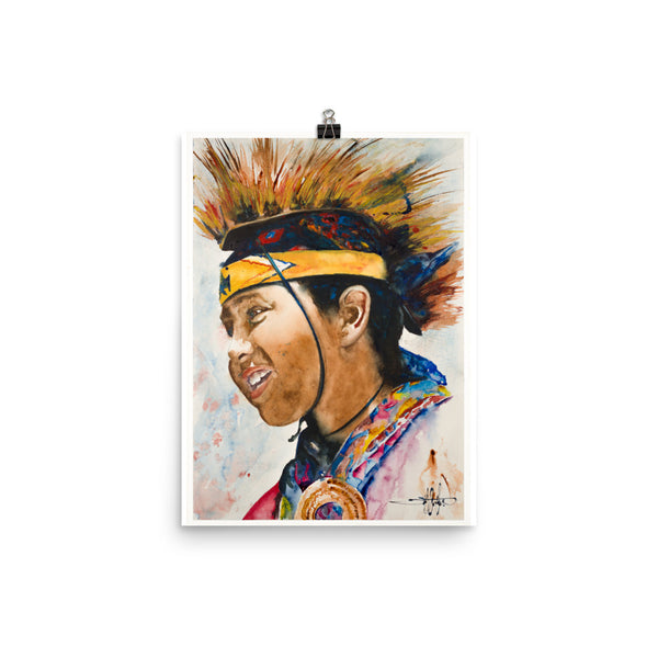 Pow Wow Boy *Fine Art Prints