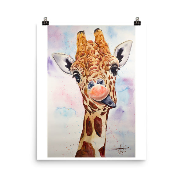 Rene's Giraffe *Fine Art Prints