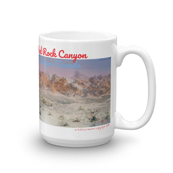 Red Rock Canyon Las Vegas Nevada Mug