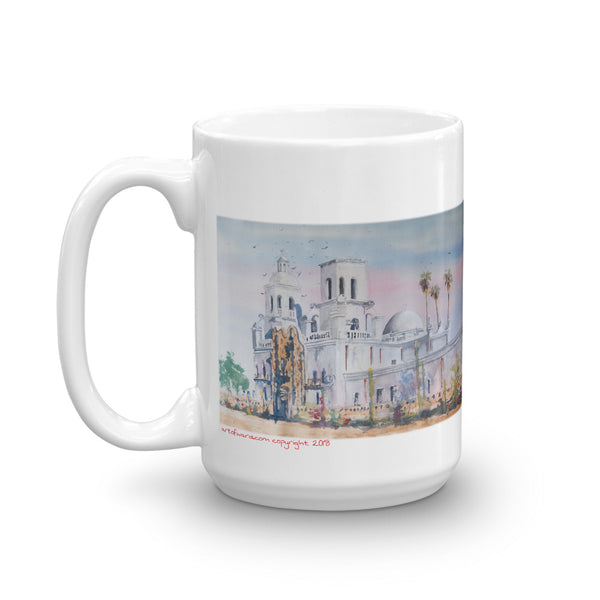 The White Dove of the Desert Mug