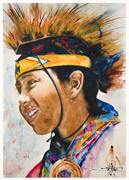 Pow Wow Boy *Fine Art Prints
