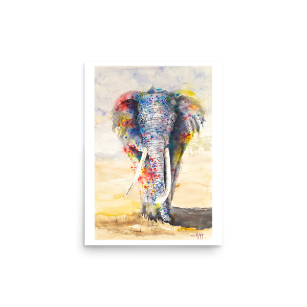 Rainbow Elephant *Fine Art Prints!