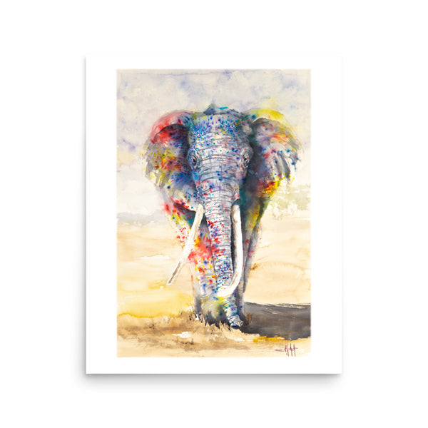 Rainbow Elephant *Fine Art Prints!