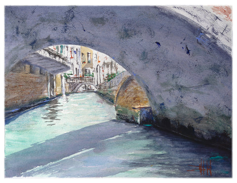 Bev & Harry In Venice *Fine Art Prints