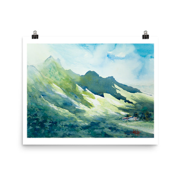 Emerald Mountains *Fine Art Prints