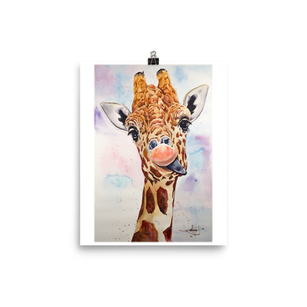 Rene's Giraffe *Fine Art Prints