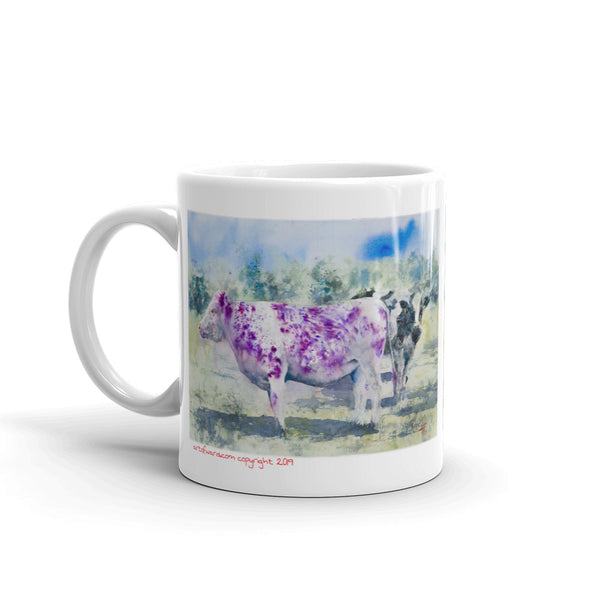 Purple Cow Mug