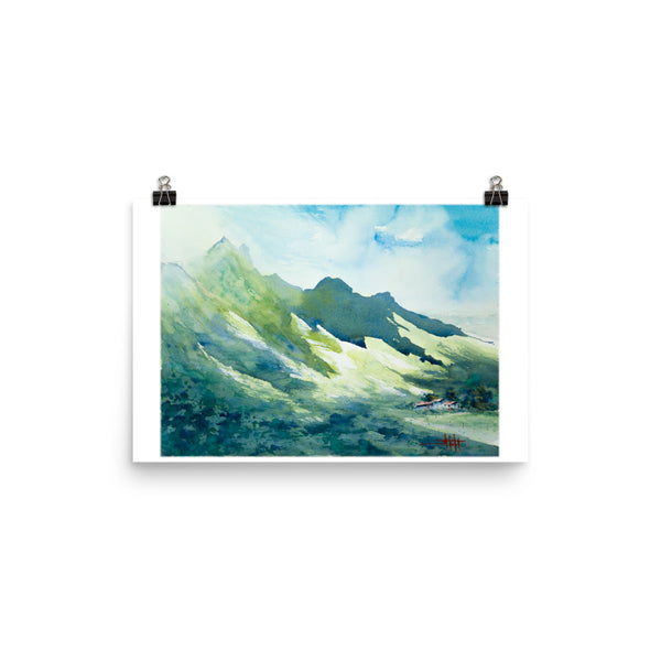 Emerald Mountains *Fine Art Prints
