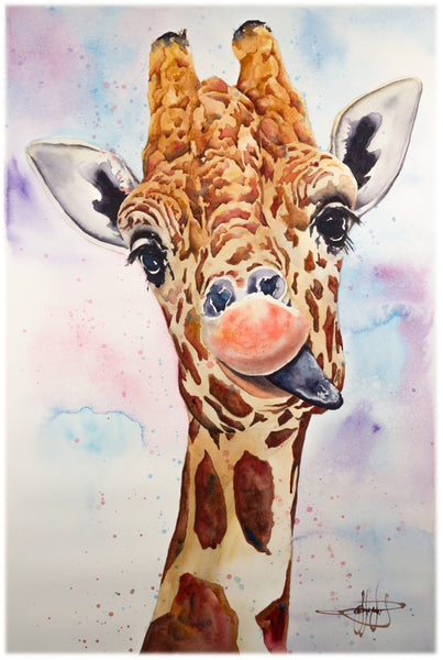 Rene's Giraffe *Fine Art Prints