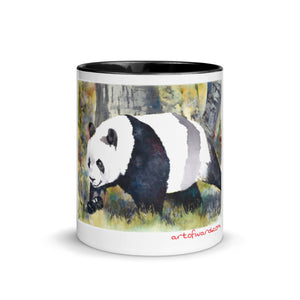 Best Foot Forward *Two Toned Black and White Panda Mug!